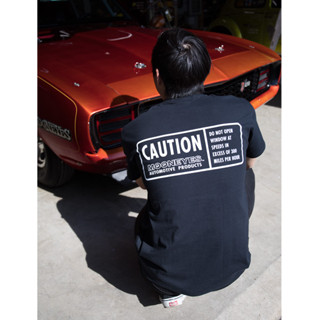 F.B.D MOON CAUTION T-Shirt [TM567BK]เสื้อยืด