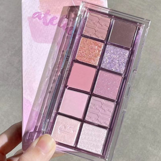 HZ-018 DIKALU อายแชโดว์10สี Palette พาเลทอายแชโดว์  eyeshadow10color กันน้ำ ที่ทาตา10สี