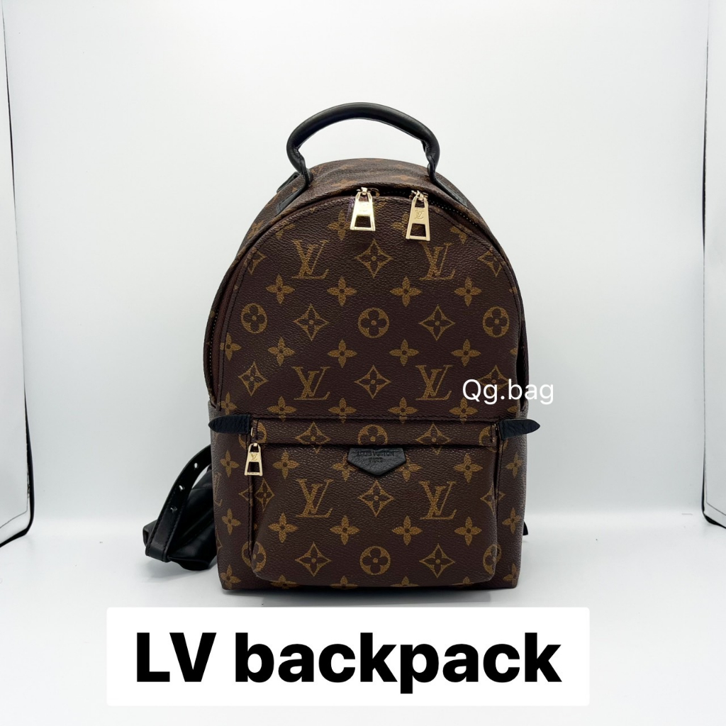 LV Louis Vuitton Palm Springs Medium Backpack กระเป๋าเป้ สะพายพลัง หลุยส์ วิตตอง กระเป๋าสะพาย แบรนด์เนม มือสอง วินเทจ