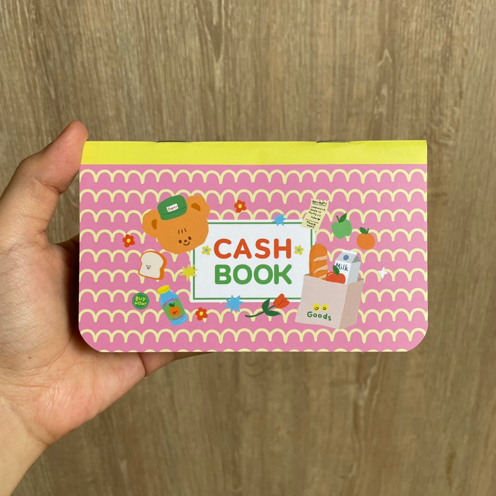 Cashbook Passbook type by Live out loud x Stickwithme4ev สมุดบันทึกรายรับรายจ่าย