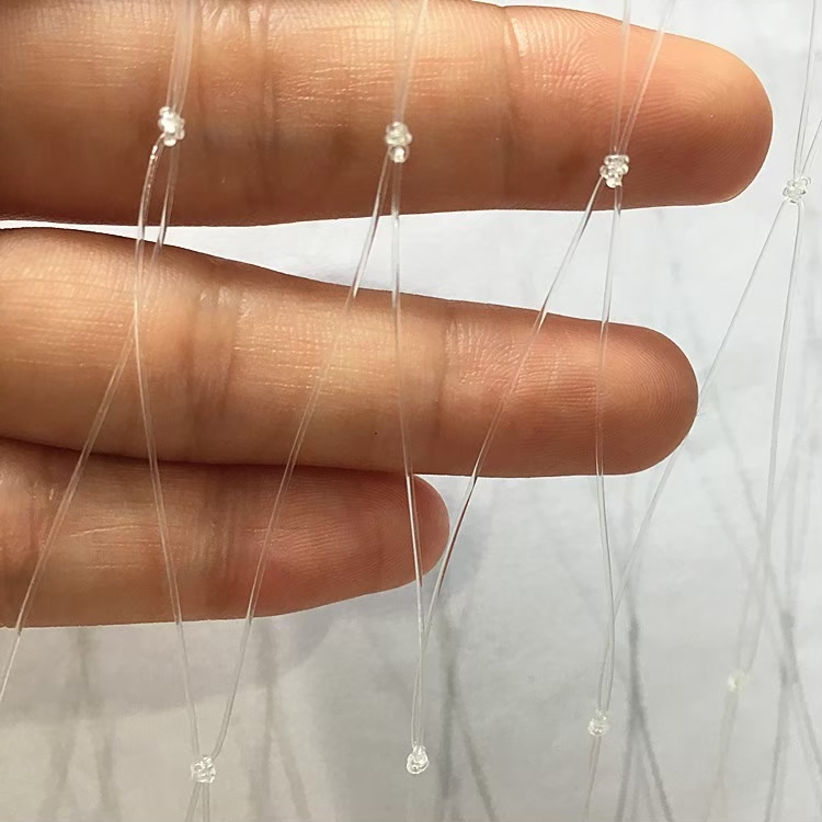 ตาข่ายกันนก ตาข่ายสีใส มีให้เลือก3ขนาด 1เมตร2เมตร3เมตร ความยาว1เมตร เอ็นใส ติดตั้งง่าย ผิวตาข่ายนิ่ม ไม่แข็งกระด้าง - รูปที่ 4