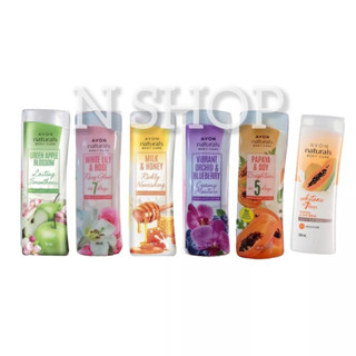 🌟 โลชั่นบำรุงผิวกาย และ มือ เอวอน  AVON NATURALS BODY CARE HAND AND BODY LOTION 200ml.