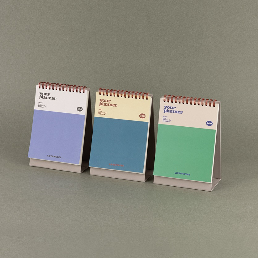 Life & Pieces Your Planner 100 days แพลนเนอร์ 100 วัน