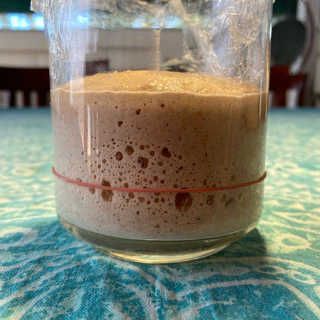 Sourdough starter หัวเชื้อทำขนมปัง Sourdough ใช้แป้งออแกนิกนำเข้าจากอังกฤษและอเมริกา
