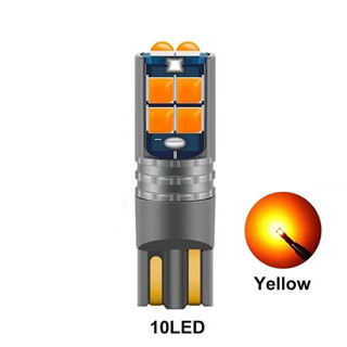 ไฟหรี่ T10 3030 10LED ใส่ได้กับรถมอเตอร์ไซต์และรถยนต์ 12/24V 1คู่  มีให้เลือก7สี