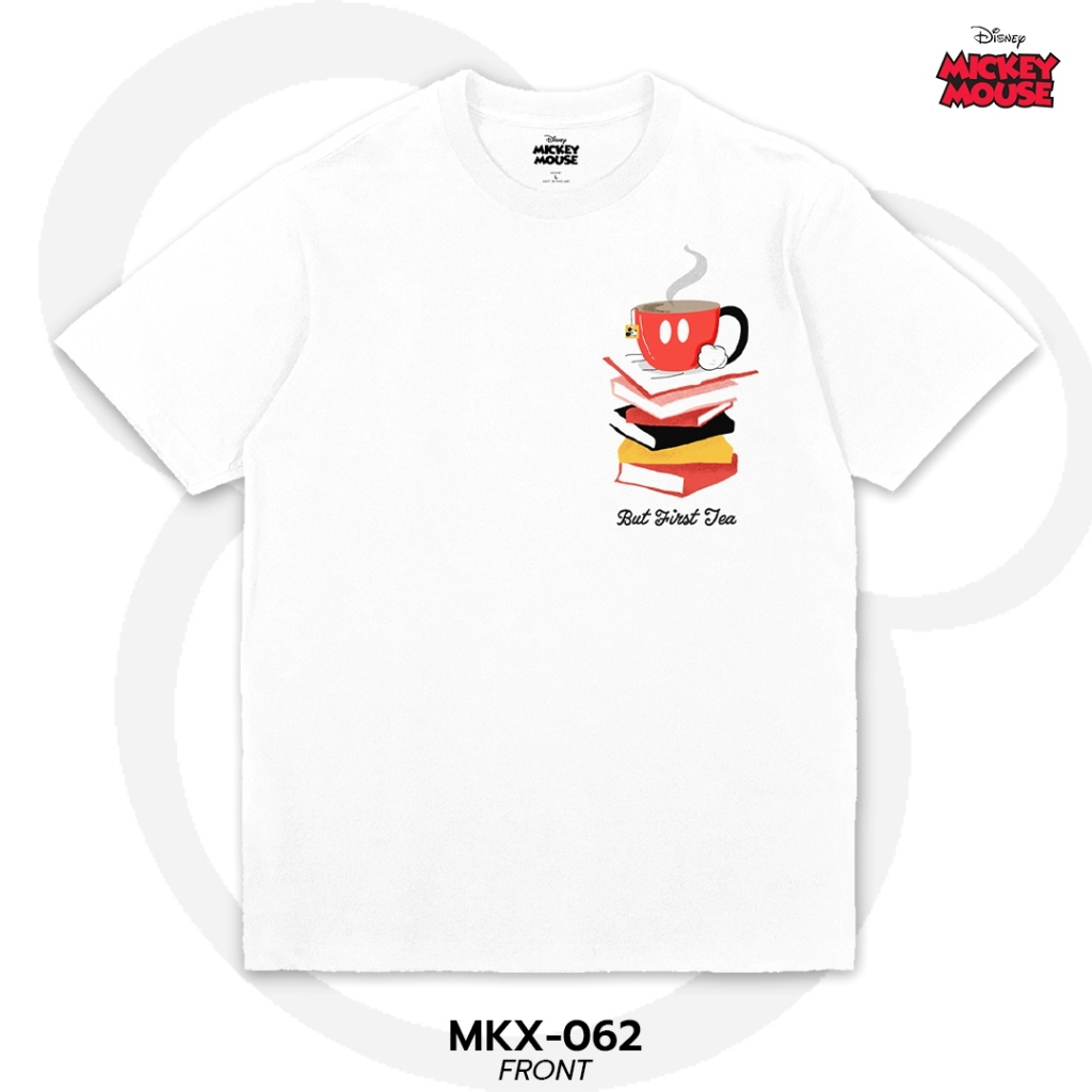 Power 7 Shop เสื้อยืดการ์ตูน Mickey Mouse คอลเลคชั่น "Mickey Mondays" ลิขสิทธ์แท้ DISNEY (MKX-062) — صورة 2