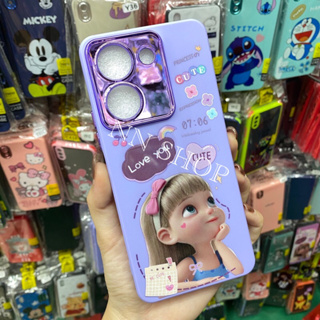 เคสกำมะหยี่โครเมียมกล้องการ์ตูนสำหรับรุ่น Samsung A12/A31/J4+/A73 ‼️สินค้าพร้อมส่งในไทย🚛🚛