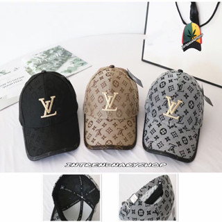 หมวกแก๊ป Louis Cap หมวกหลุยส์ งานปัก สไตล์ฟชั่น พร้อมป้าย ใส่กันแดด คุณภาพดี Cap Fashion