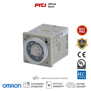 Omron H3CR-A8 TIMER ไทม์เมอร์ 100-240 VAC/100-125 VDC TIMER 8 ขา