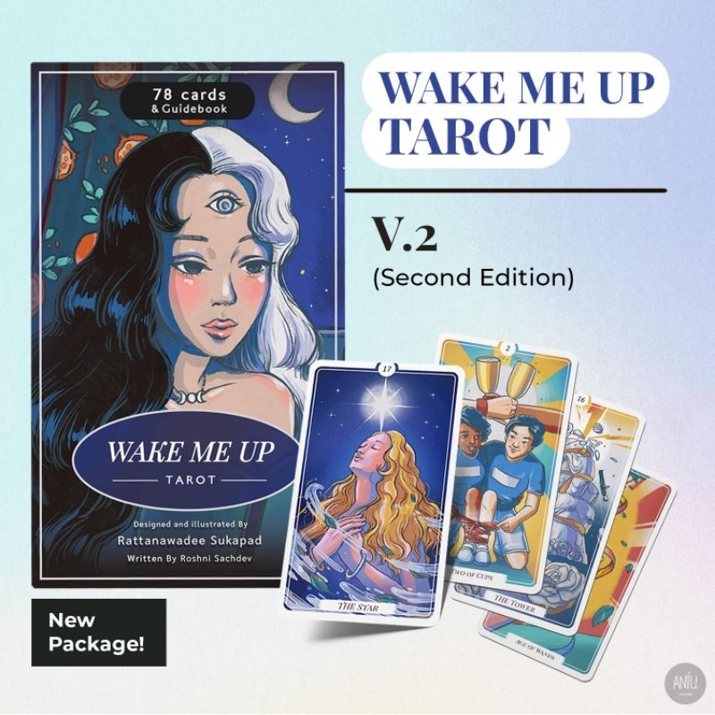 {ไพ่แท้ลิขสิทธิ์}​ WAKE ME UP TAROT (Second Edition)​ไพ่ยิปซี ไพ่ดูดวง