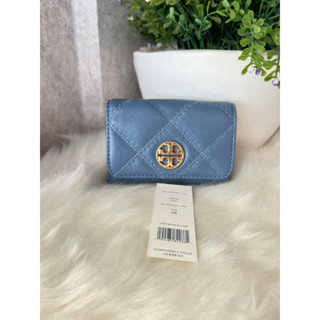 Tory Burch Willa Card Case กระเป๋าสตางค์ แบบใส่เหรียญ ใส่บัตร (ถ้าใส่แบงค์ ต้องพับ)