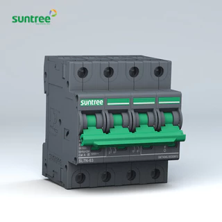 Suntree DC Breaker รุ่น SL7N-63 2P และ SL7N-63 4P เบรกเกอร์ DC เบรกเกอร์โซล่าเซลล์ ไฟกระแสตรง เซอร์กิตเบรกเกอร์MCBซันทรี