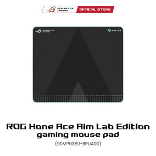 ASUS ROG Hone Ace Aim Lab Edition Mousepad (90MP0380-BPUA00), large-sized gaming mouse pad (L508 x W420 x H3 mm), designed to work with Aim Lab X ROG 360 task to help gamers improve their aim, Protective nano coating