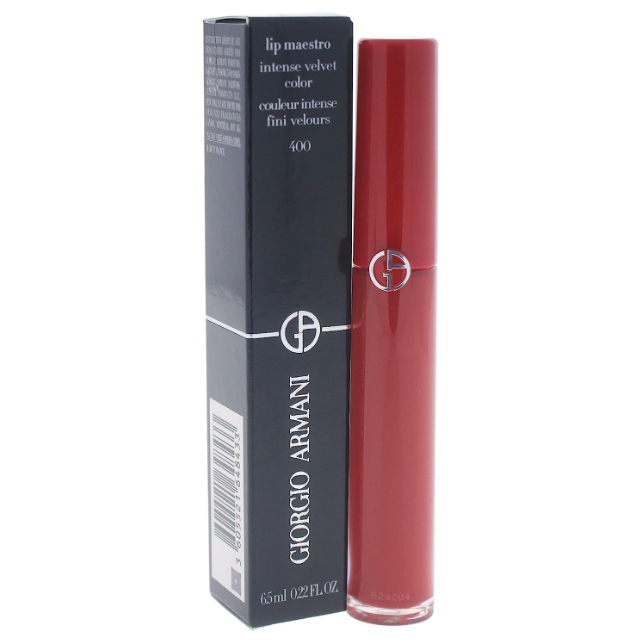 Giorgio Armani Lip ลิปเนื้อแมท ปากฉ่ำวาว Lip Maestro 6.5ml ลิปสติก สีเด่นชัด ติดทนนาน ไม่ทำให้ปากแห้