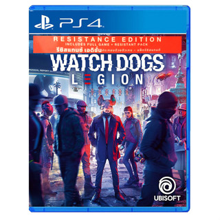 WATCH DOGS LEGION [RESISTANCE EDITION] PS4 อัปเกรดPS5ได้ Z3 ปกไทย แผ่นแท้PS4 *สินค้ามือ1* [PLAS10747]