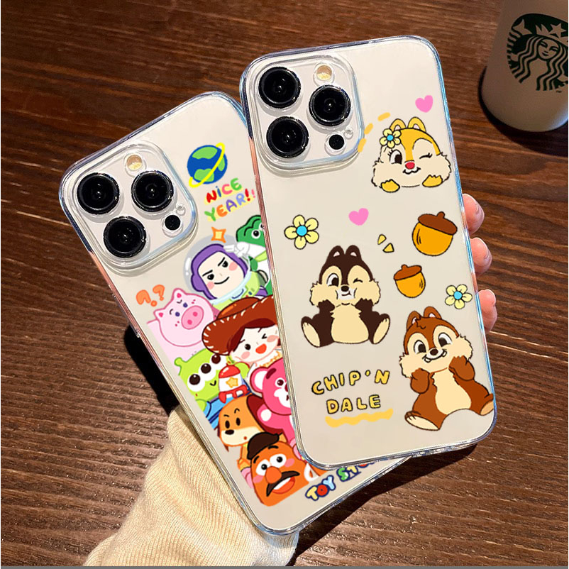 เคสโทรศัพท์ นิ่ม TPU Case เคสใส กันกระแทก ลายการ์ตูนน่ารัก สําหรับ SAMSUNG A31 A32 A42 A52 A70 A71 4G 5G A80 A90 A20 A30