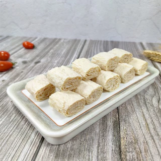 ฟองเต้าหู้ชิ้น เกรดAชาบู หม่าล่า เจ( 素黄金) 100g พร้อมส่ง ฟองเต้าหู้แห้ง อาหารเจ กินกับชาบูหม่าล่า สุกี้ หรือประกอบอาหาร