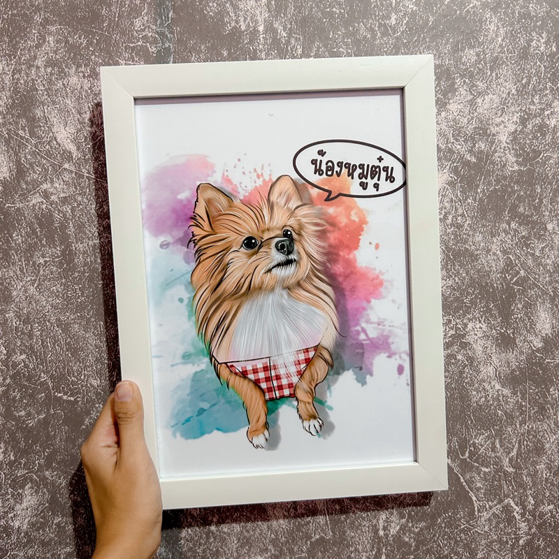 (พร้อมส่งจัดส่งถึงไวกว่าที่แจ้งในระบบกรอบรูปเดียวธรรมดา4x6/5x7/A4ของขวัญวันเกิดวันครบรอบมีแบบให้เลือกหรือมีแบบมาให้ทำได้