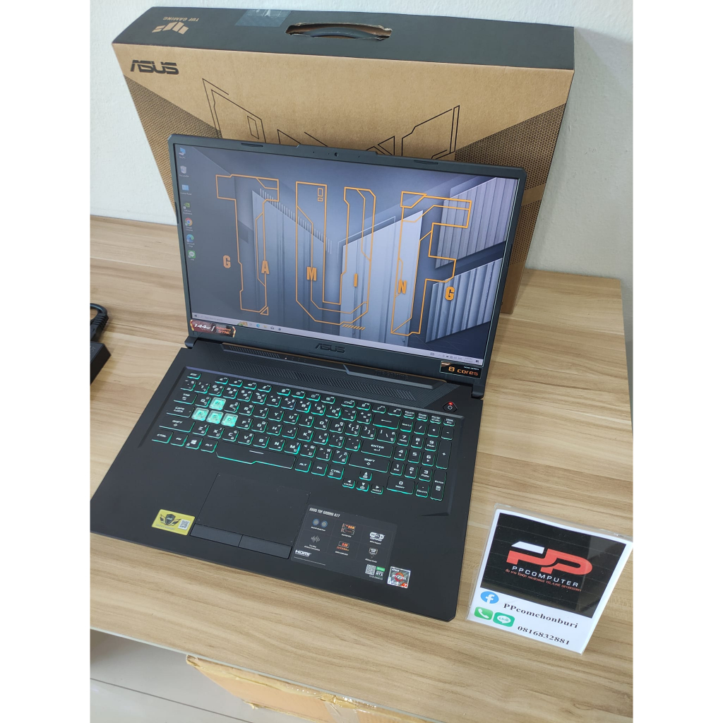 💻โน๊ตบุ๊ค ASUS TUF GAMING A17 RTX3060