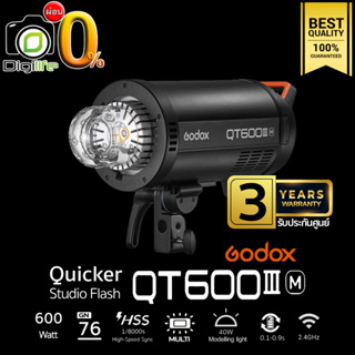 Godox Flash QT600III M ( QT600 III M - 600W ) - Bowen Mount - รับประกันศูนย์ GodoxThailand 3 ปี