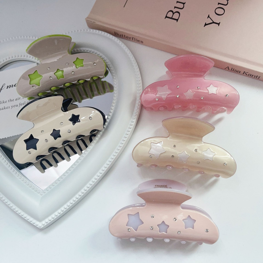 𝐂𝐨𝐦𝐞𝐭 𝐂𝐥𝐚𝐰 - กิ๊บหนีบผม กิ๊ฟ กิ๊บติดผม สไตล์เกาหลี #HA89