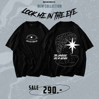 เสื้อยืด oversize คอลเลคชั่น In The Eye (black)