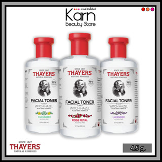 (แท้/ฉลากไทย) Thayers Facial Toner Witch Hazel เทเยอร์ เฟเชียล โทนเนอร์ วิช ฮาเซล (89/355 ml.) โทนเนอร์ฝาแดง