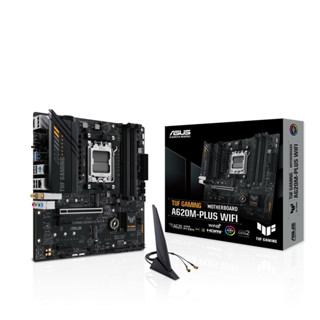 Asus TUF GAMING A620M-PLUS WIFI AMD AM5 Motherboard (เมนบอร์ด)