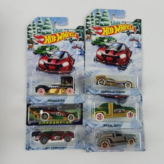 Hotwheels ชุด Holiday Hot Rods 6 คัน