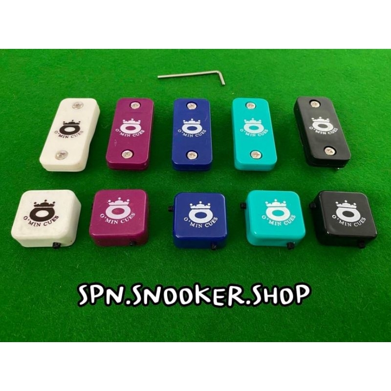 ที่เหน็บชอล์คสนุกเกอร์ แบบแม่เหล็ก Magnetic Chalk Holder พร้อมคลิปหนีบเข็มขัด พกพาสะดวก มี 5 สี