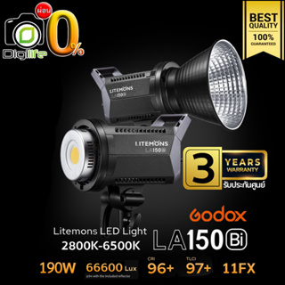 ผ่อน 0%** Godox LED Litemons LA150Bi - LED Video Light 190W 2800K-6500K - Bowen ( LA150 Bi-Color ) ประกันศูนย์ Godox 3ปี