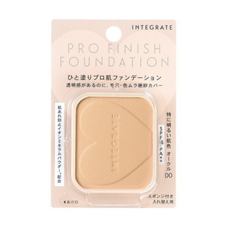 Shiseido Integrate Mineral Pro Finish Foundation powder SPF16 PA++ แป้งพัฟ ขนาด 10 กรัม