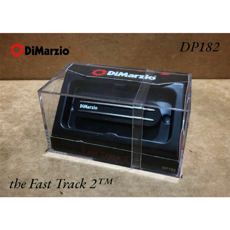 ปิ๊กอัพกีต้าร์ไฟฟ้าDimarzio Mini Humbucker the Fast Track 2™DP182 Bridge (ใบมีดNickel)