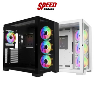 SAMA A711 CASE (เคส) ATX , BLACK / White / By Speed Gaming