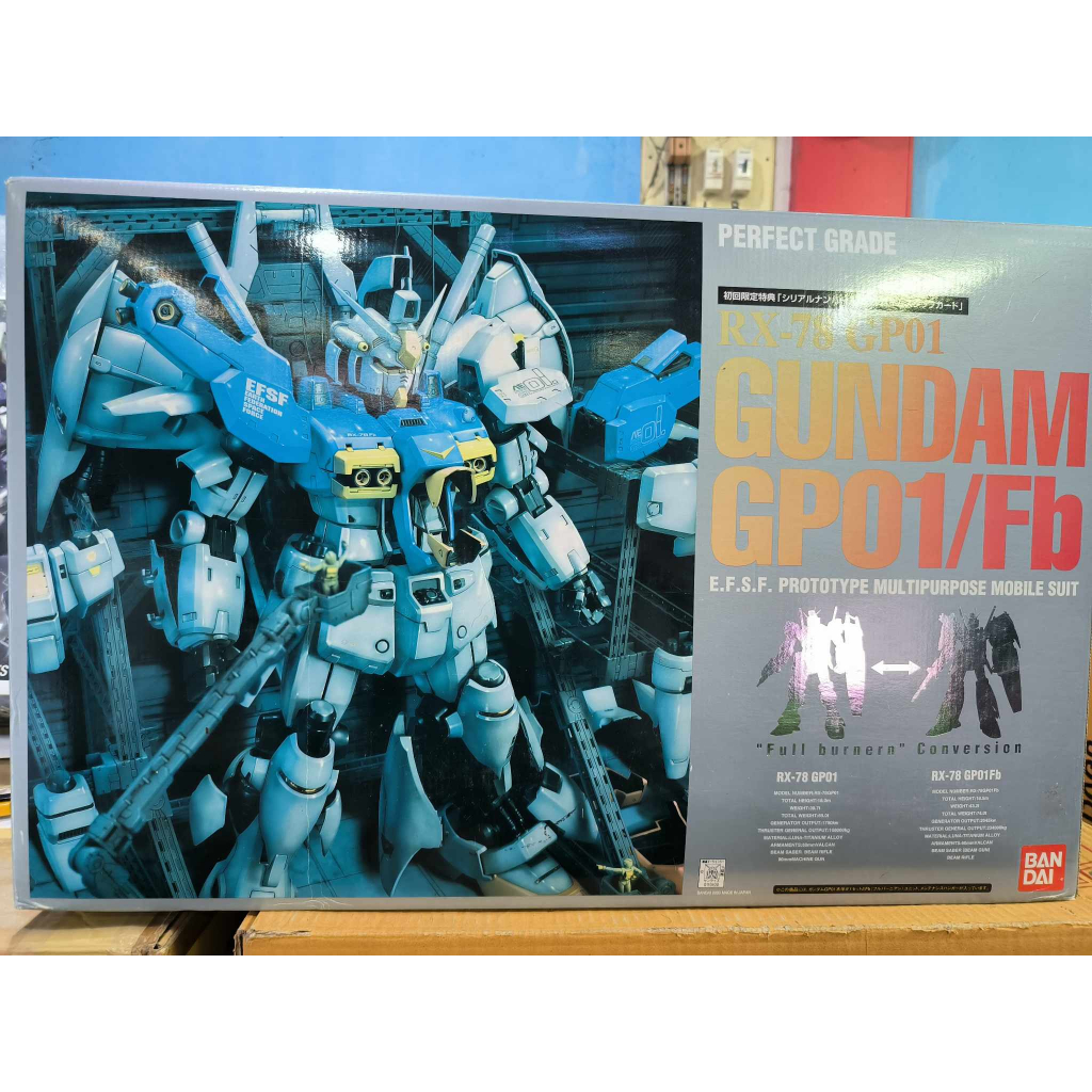 PG 1/60 RX-78 GP01/Fb Gundam GP01