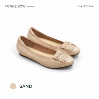 LA BELLA รุ่น FRINGE BOW - SAND