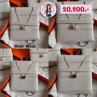 👜: New!! Hermes Mini Pop H Necklace‼️ก่อนกดสั่งรบกวนทักมาเช็คสต๊อคก่อนนะคะ‼️