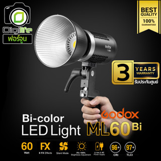 Godox LED ML60Bi 60W Bi-Color 2800K-6500K - รับประกันศูนย์ Godox Thailand 3 ปี ( ML60 Bi )