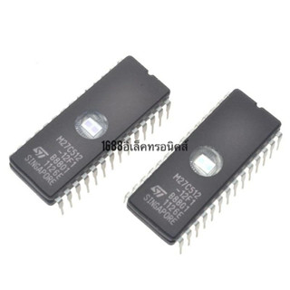 พร้อมส่ง M27C512-12F1 M27C512-10F1 27C512 DIP-28 EPROM ชิป IC ไดรฟ์ IC