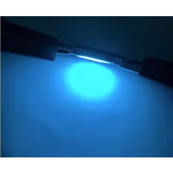 LED HIGH POWER 3W BLUE 470-480nm ฟ้าอมเขียวสว่าง chip taiwan เกรด A