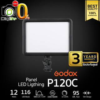 ผ่อน 0%** Godox LED P120C 12W 3300-5600K - รับประกันศูนย์ Godox Thailand 3ปี ( P120 C )