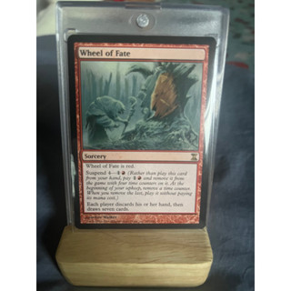 การ์ด MTG Wheel of Fate Red Magic the gathering EDH รุ่น TSP สภาพ Ex-Nm