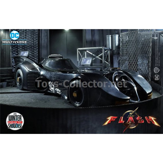 McFarlane DC Multiverse BATMOBILE (THE FLASH MOVIE)  ***เฉพาะรถ BATMAN not included *** (NKP)