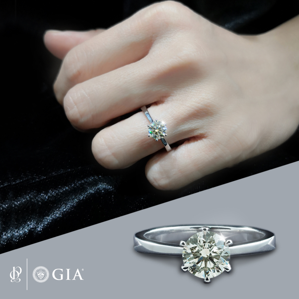 แหวนเพชร ProudGems - Lady's Engagement Ring (RE10589)