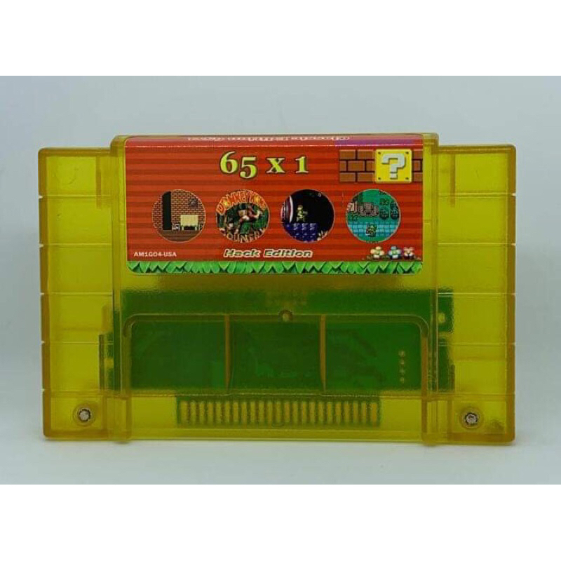 ตลับ SNES 65 IN รวมมาริโอ้เกมส์ฮิตๆอีกเพรียบ