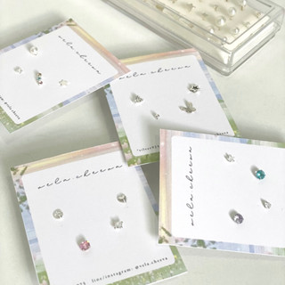 vela.cheeva : *silver925 / earring set ต่างหูเงินแท้