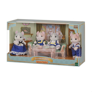 [ส่งตรงจากญี่ปุ่น] Epoch Sylvanian Families Limited Curl Ears Cat Family Set Japan New