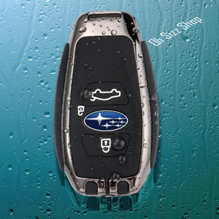 เคสรีโมทรถ Subaru forester XV , Subaru Forester 2023 แบบ 2 ชั้น ปุ่มมีสารเรืองแสง (Alloy Up Grade Luminescence 3D Silico