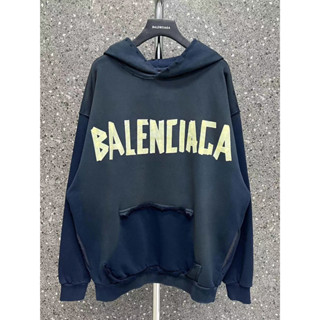 【Lemon】เสื้อฮู้ด เสื้อยืด Balenciaga  แท้ 95% 23AW 1:1 คุณภาพสูงสุด เกรด original 2850 1750