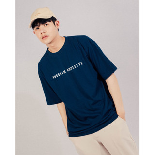 เสื้อยืด oversize ผ้าคอตตอน 100% คอมบ์เนื้อนุ่มรุ่น Urban